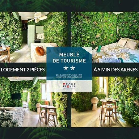Logement Insolite Classe - Nimes Arenes - Parking Exterior foto
