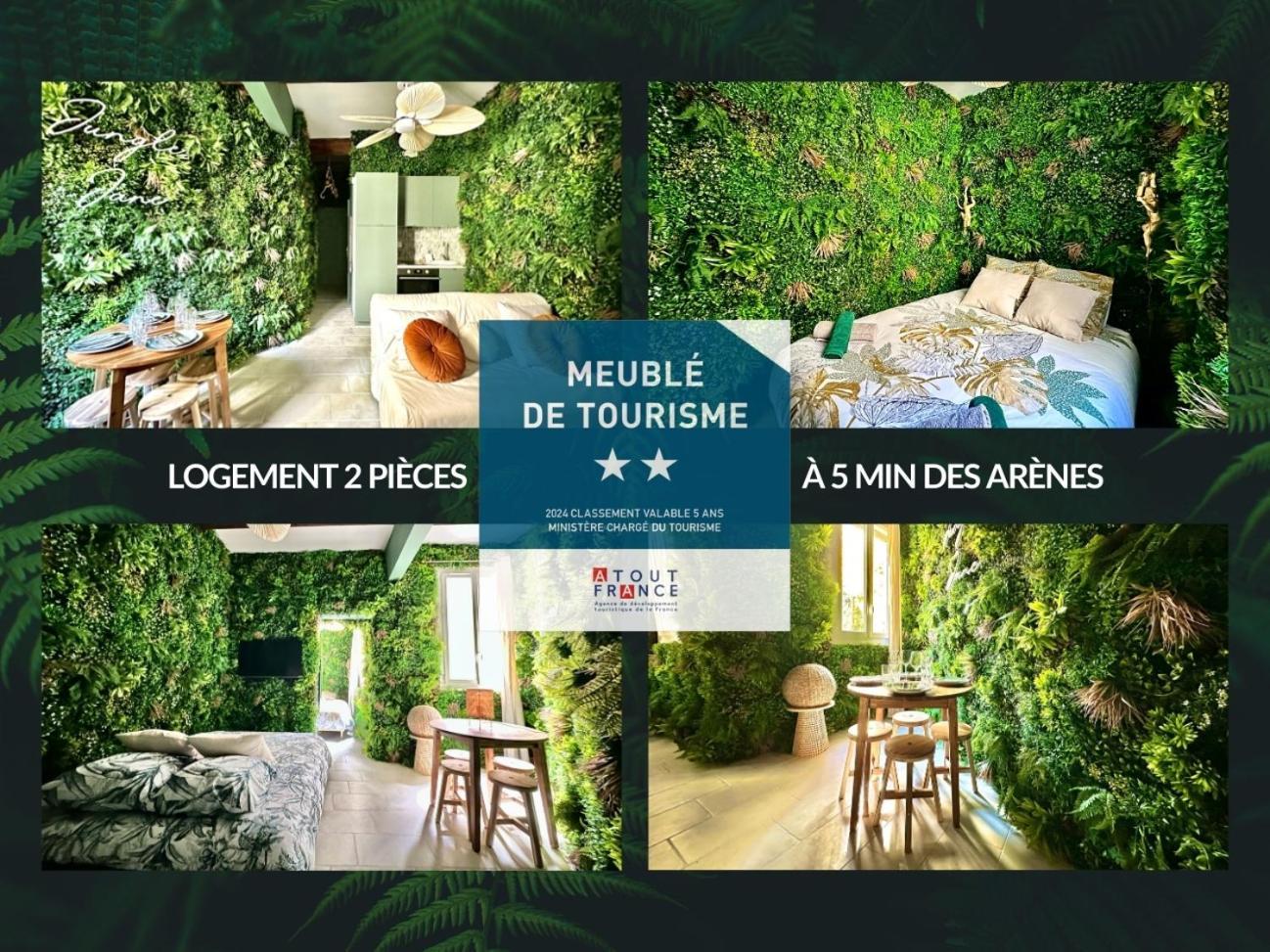 Logement Insolite Classe - Nimes Arenes - Parking Exterior foto